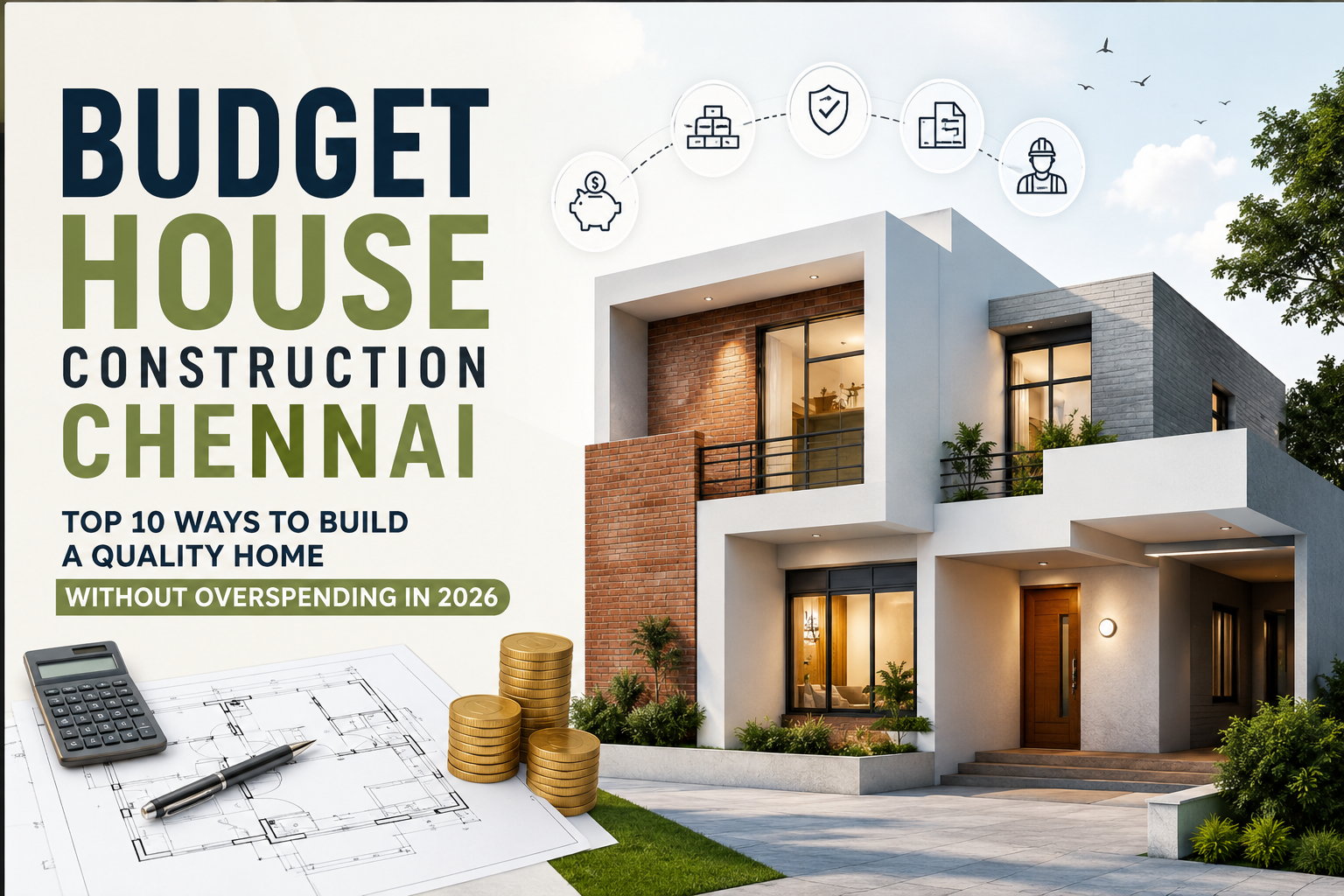 Budget House Construction Chennai: Top 10 Ways to Build a Quality Home Without Overspending in 2026