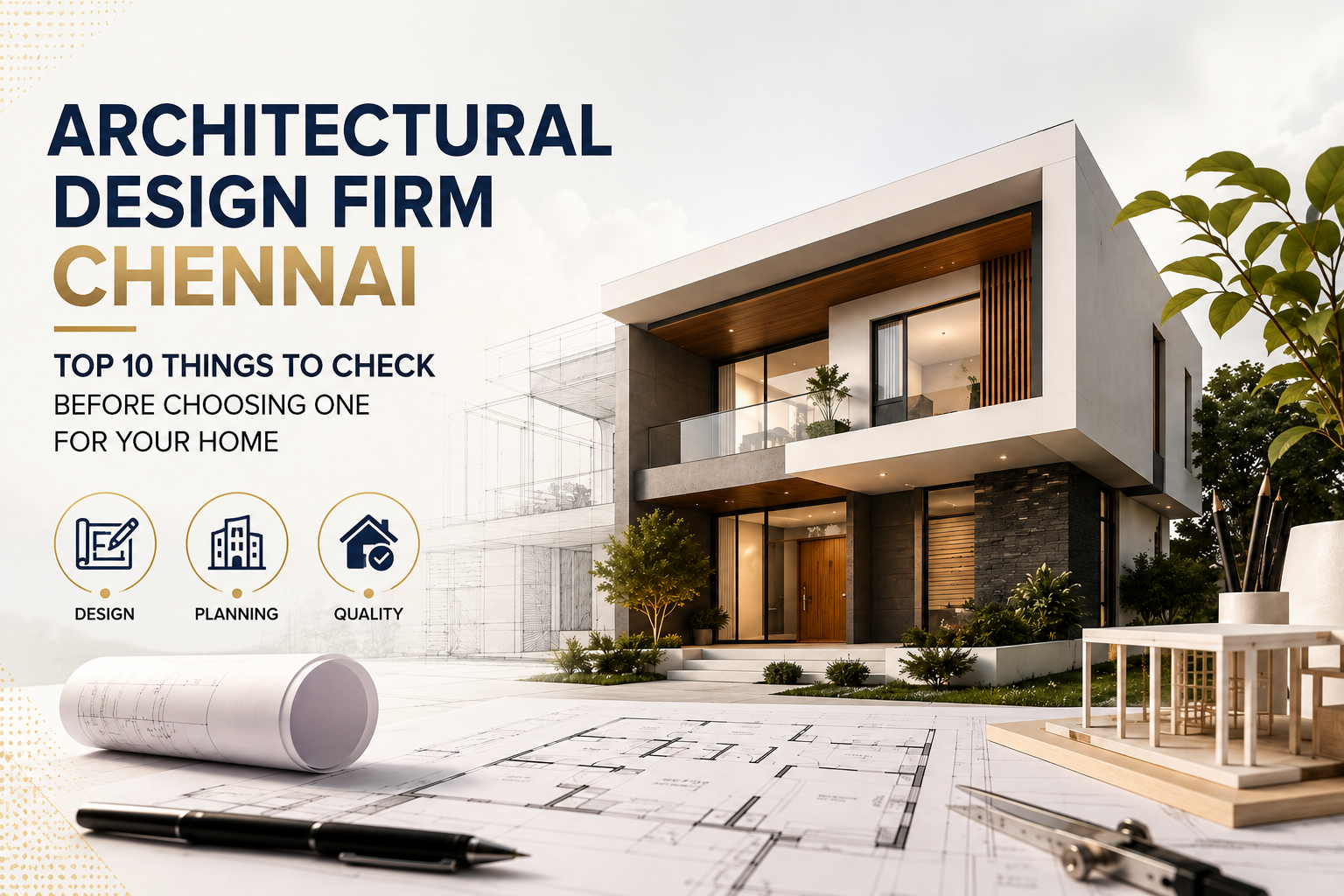 Architectural Design Firm Chennai: Top 10 Things to Check Before Choosing One for Your Home