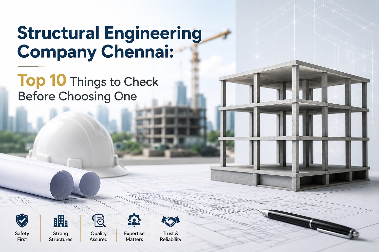 Structural Engineering Company Chennai: Top 10 Things to Check Before Choosing One