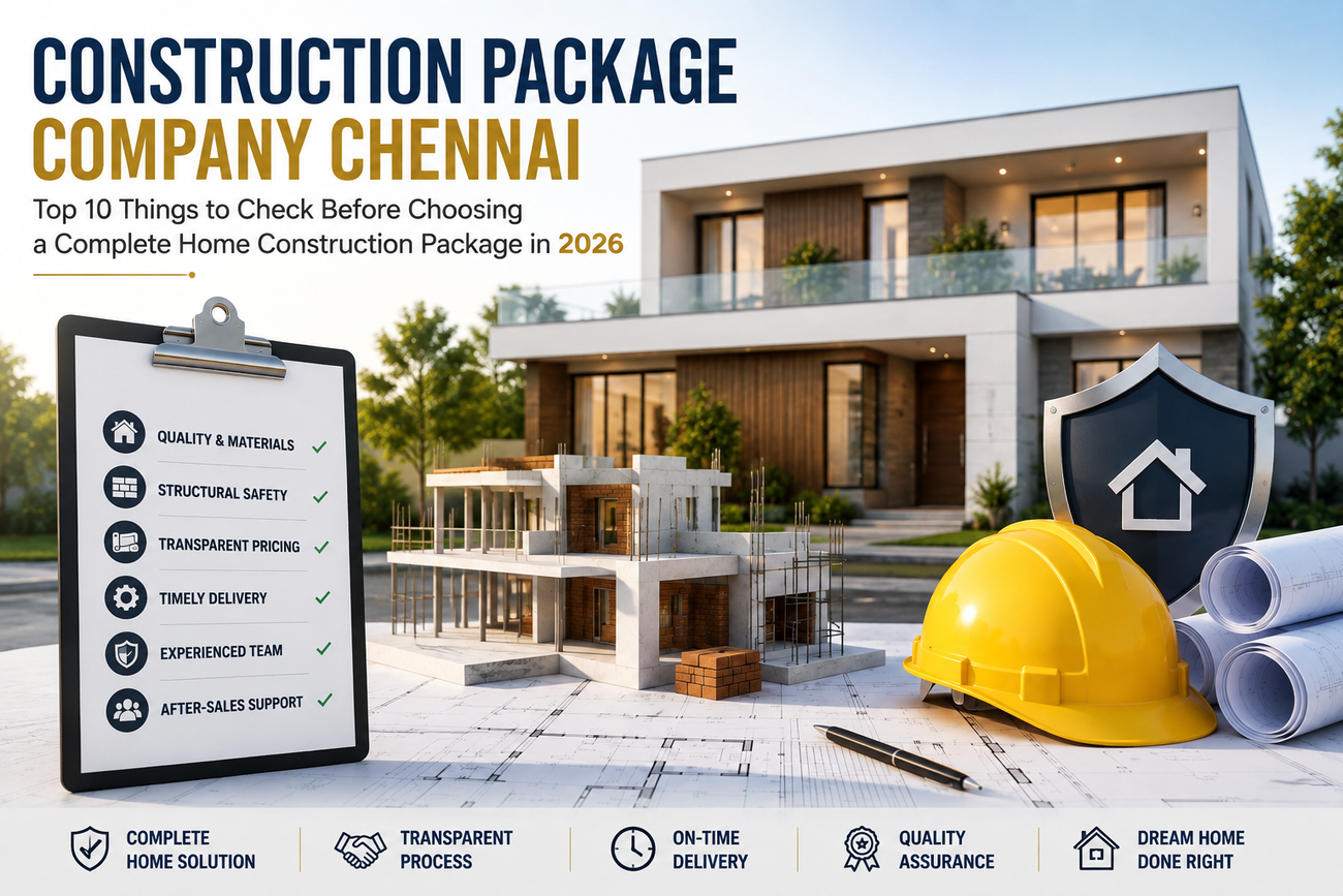 Construction package company Chennai complete home construction package 2026
