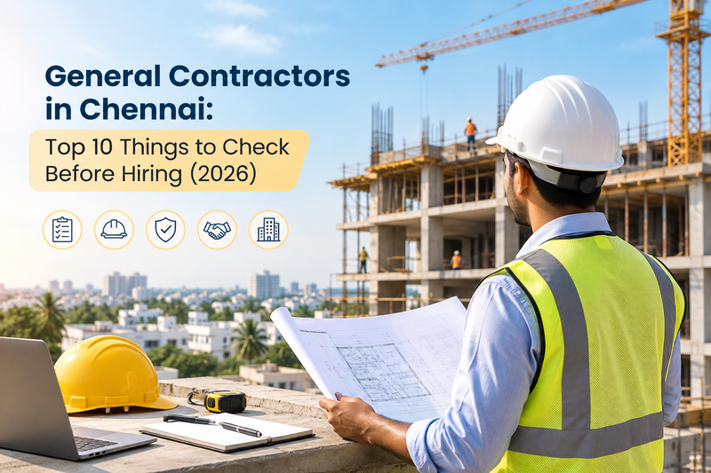 General Contractors in Chennai: Top 10 Things to Check Before Hiring (2026)