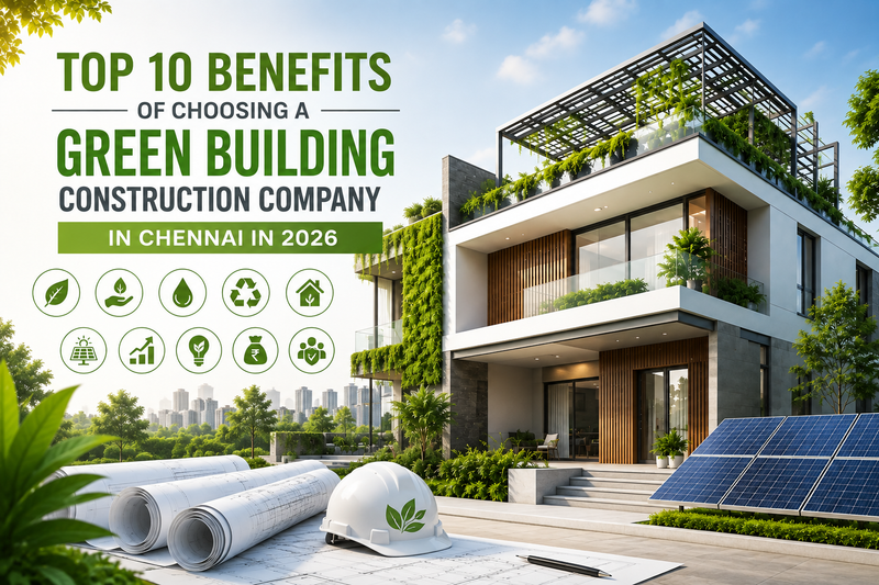 Top 10 Benefits of Choosing a Green Building Construction Company in Chennai in 2026